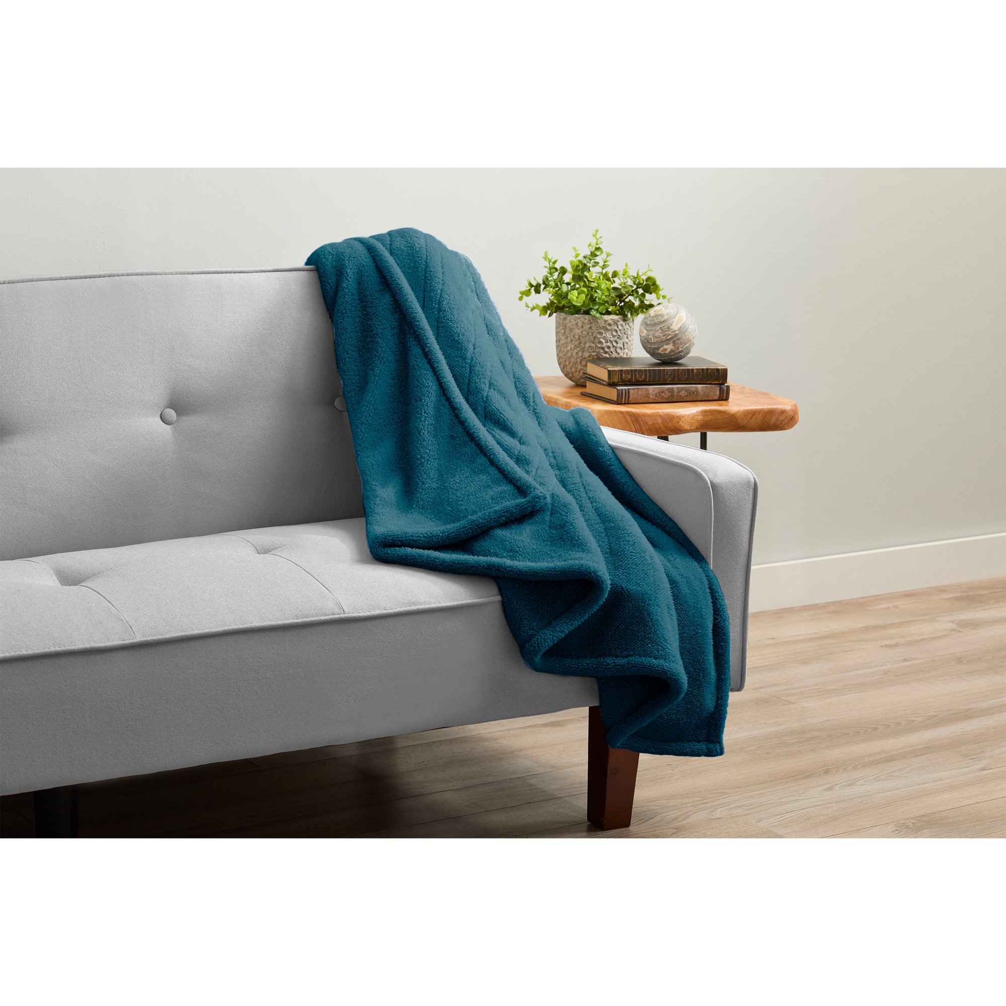 Sunbeam Microplush Comfy Toes Electric Heated Throw Blanket Foot Pocket  TB16 | eBay