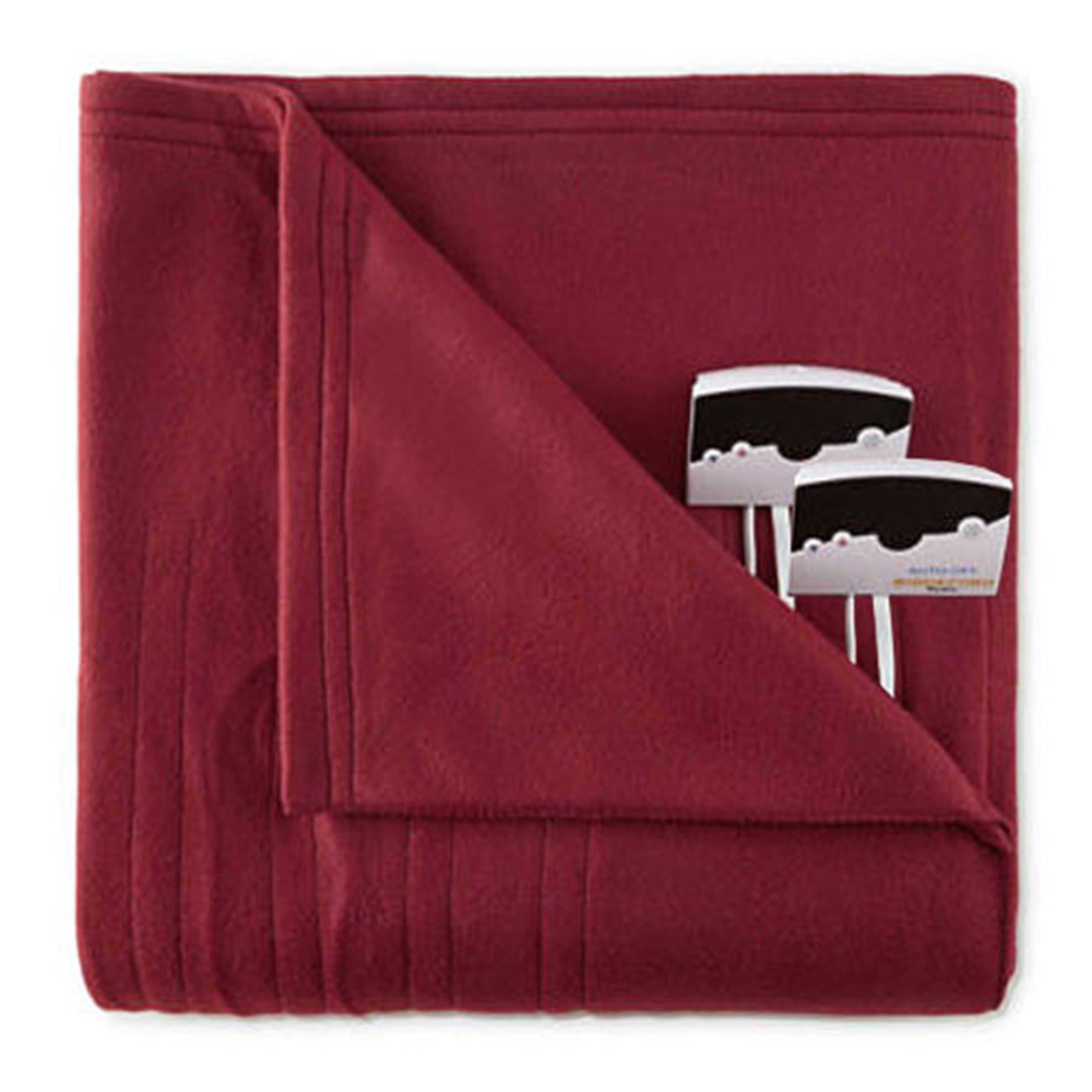 Biddeford Fleece Digital Electric Heated Blanket