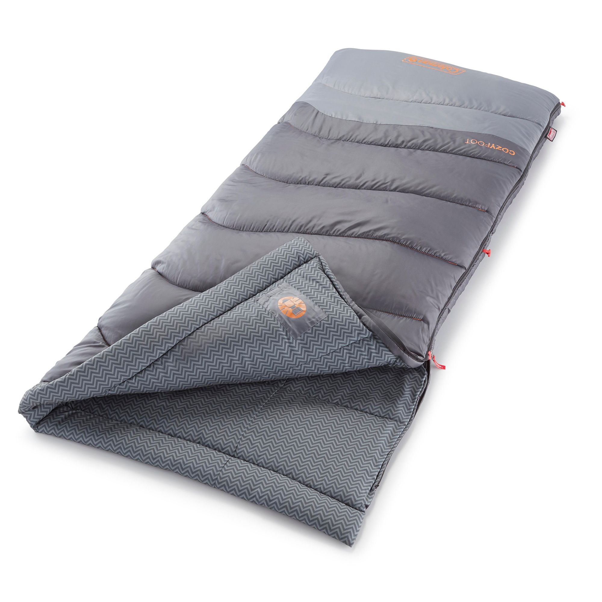 Coleman 2000032331 Women's Cozyfoot 40Degree Sleeping Bag Grey