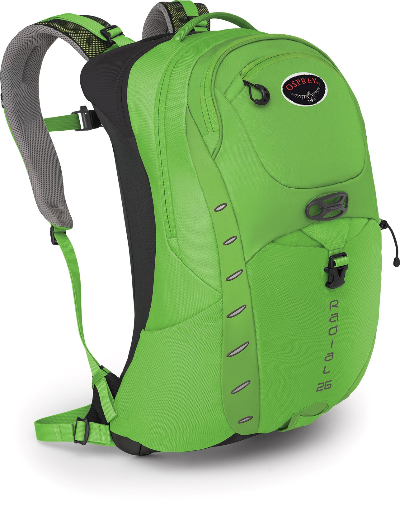osprey radial 26 backpack laptop mantis green small medium new