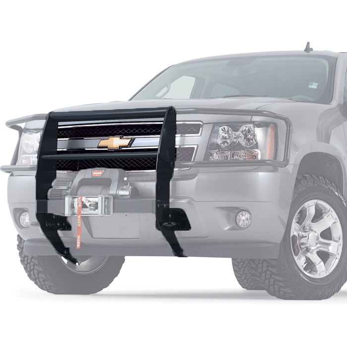 Black Steel Grille Guard/Brush Guard – Fits 2007-2014 Suburban Tahoe Avalanche 1500