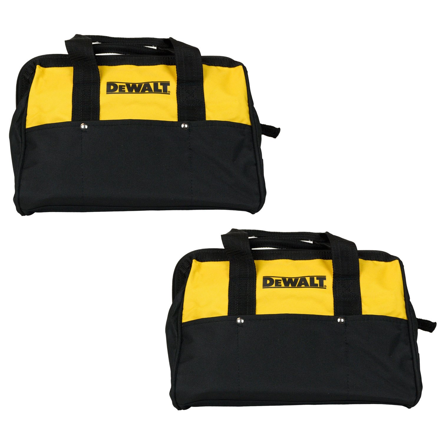 Dewalt 13 034 6 Pocket Heavy Duty Nylon Canvas Contractor Tool Bag
