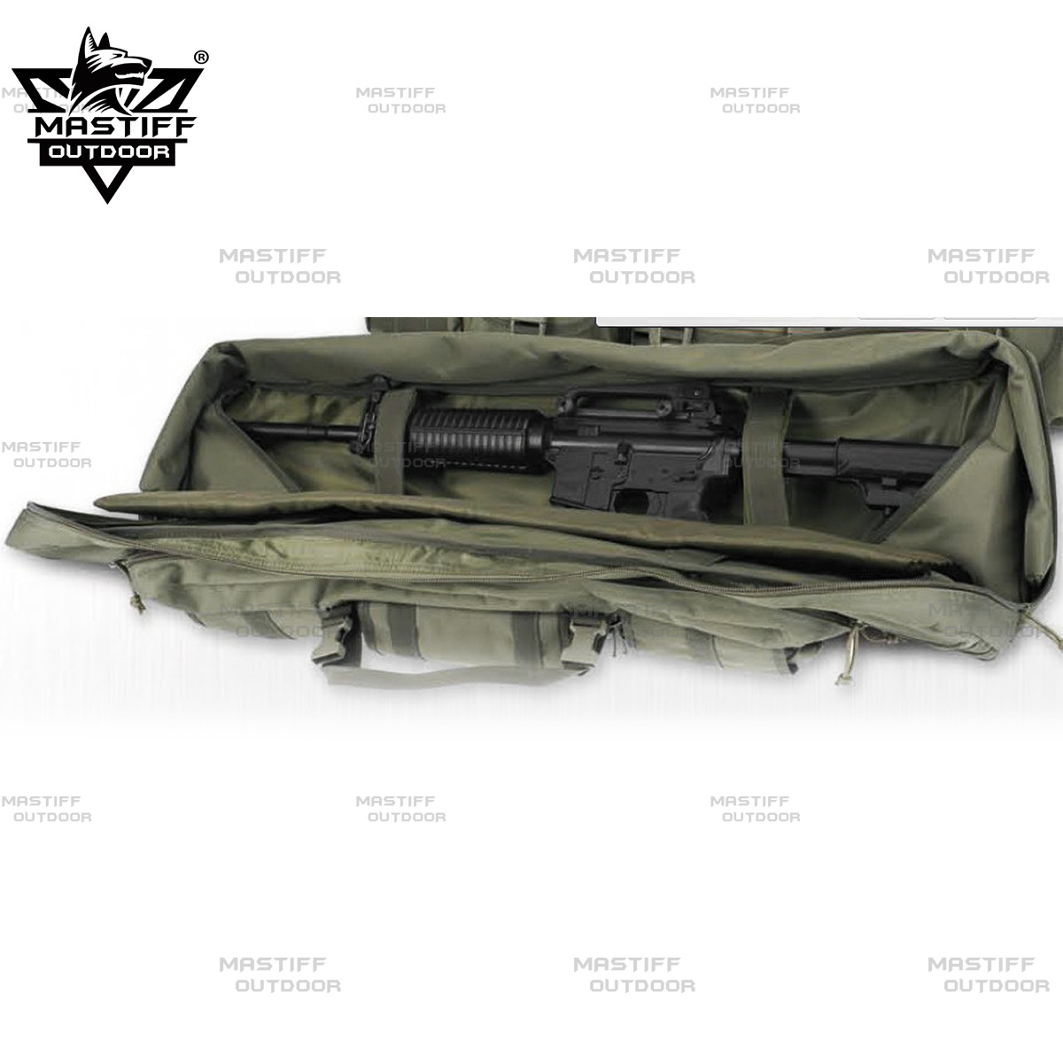 Tactical Double Long Rifle/Gun Bag Paintball Padded Soft Case 36" 42"