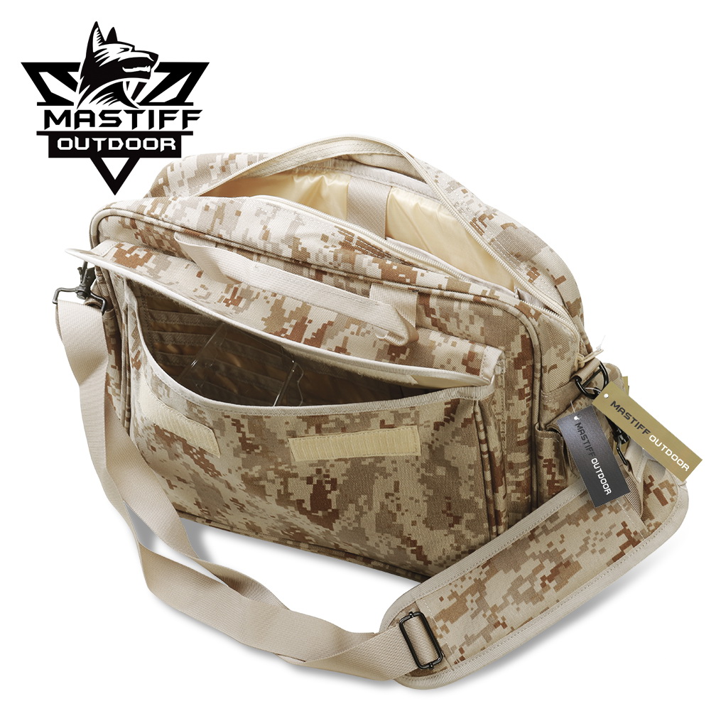 Mastiff Outdoor Tactical Briefcase Military Travel Gear Shoulder Laptop Bag