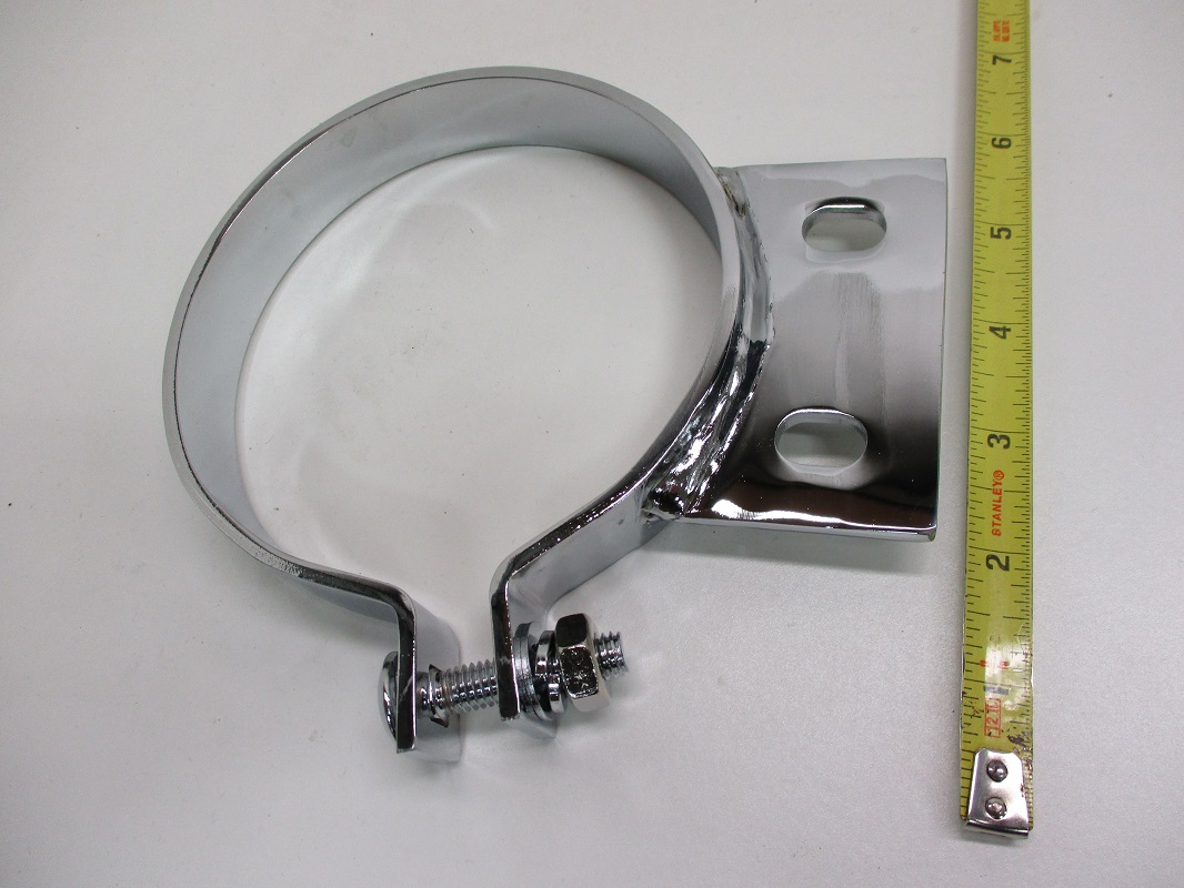 Peterbilt 5" Exhaust Clamp / Chrome Steel Stack 5" Pipe Clamp Mount eBay