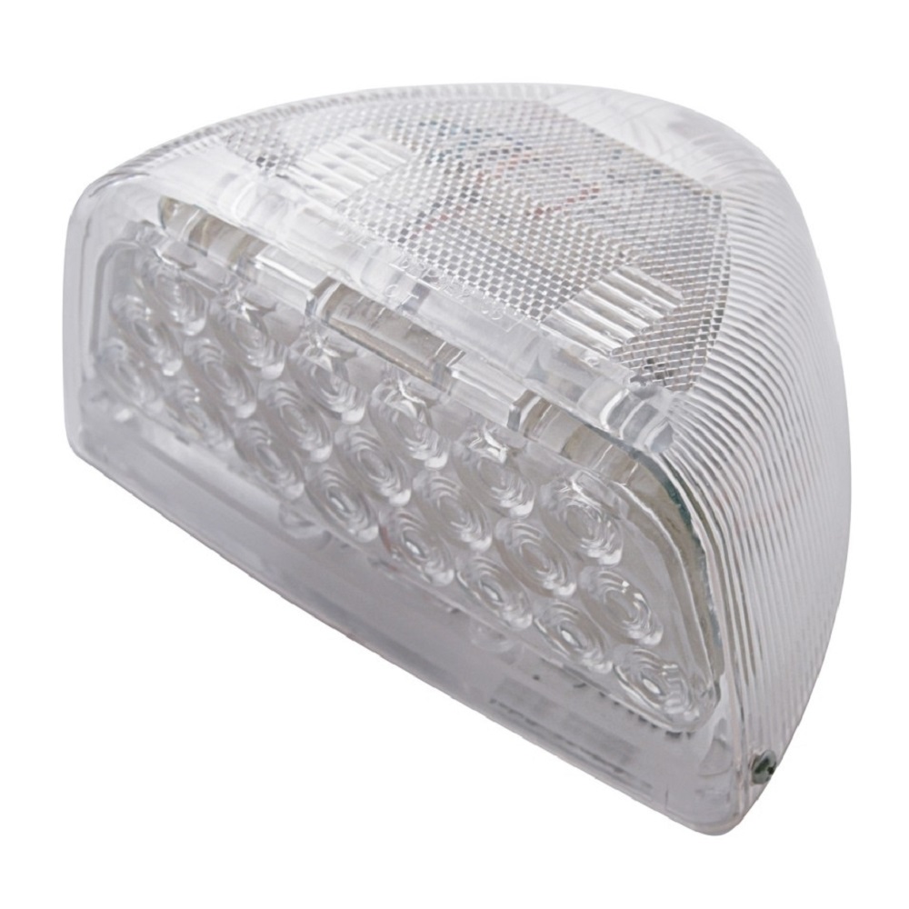 Pair of 31 LED Peterbilt 379 359 Turn Signal Light Amber LED/Clear