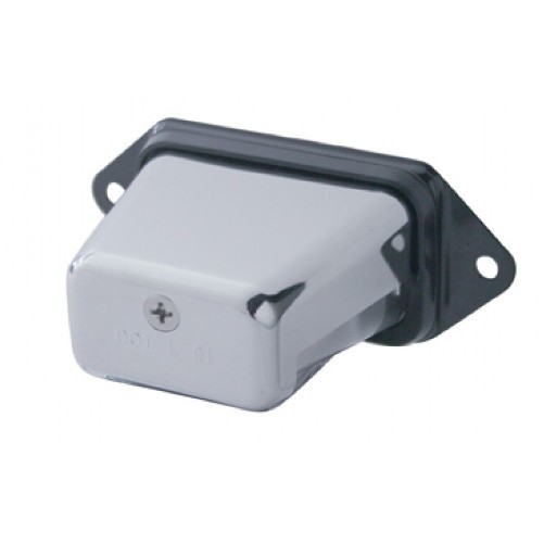 Chrome White LED RV Truck Semi Snowmobile Trailer License Plate Light eBay