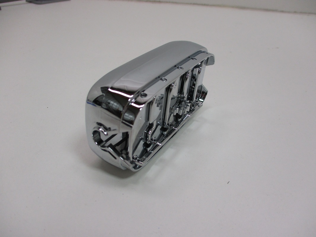 (4) Peterbilt 2005+ 379 389 Heater A/C Vent / Chrome Plastic Dash Vents