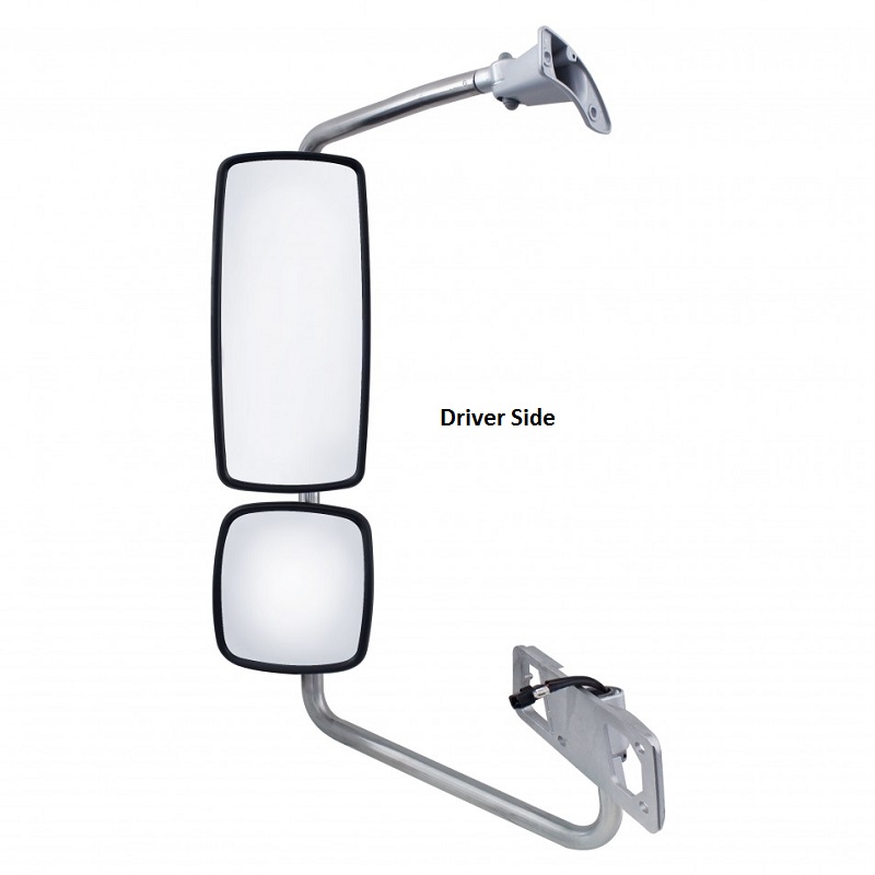 Freightliner Columbia 2002+ Chrome Electric Heated Mirror Assembly