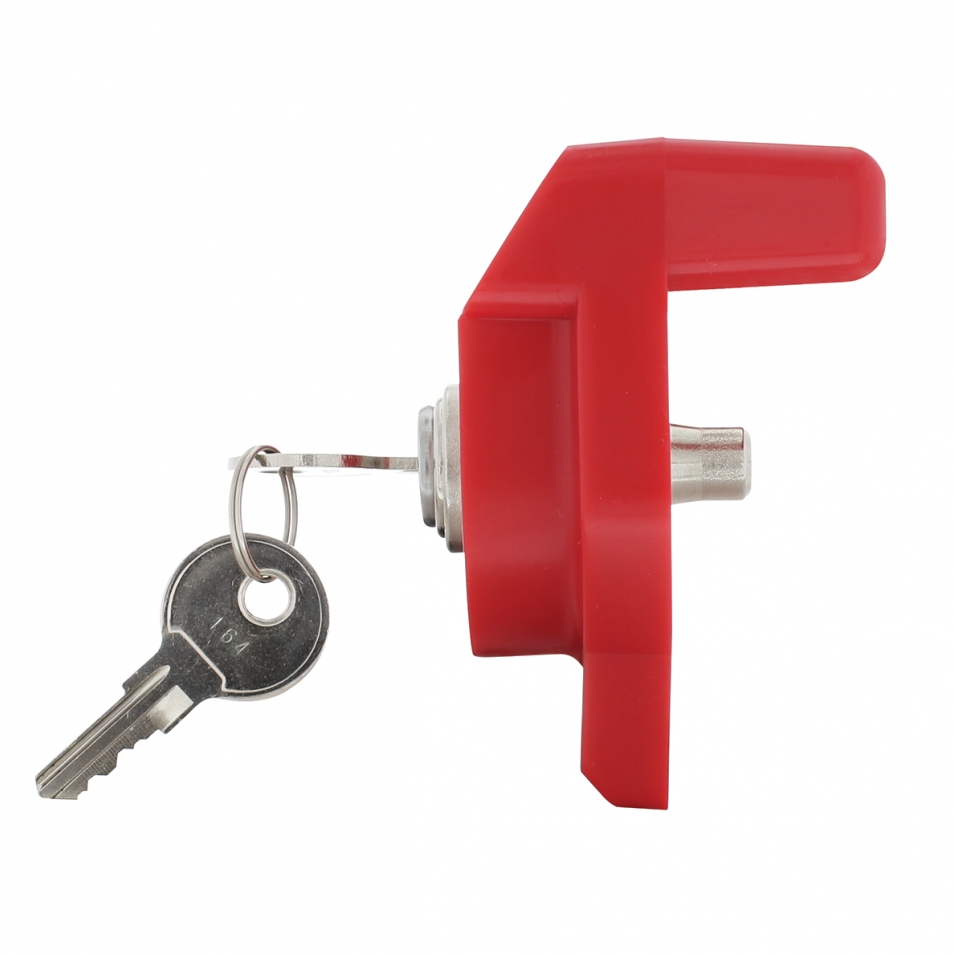 Red Universal Glad Hand Lock With Two Keys. Keyed Alike eBay