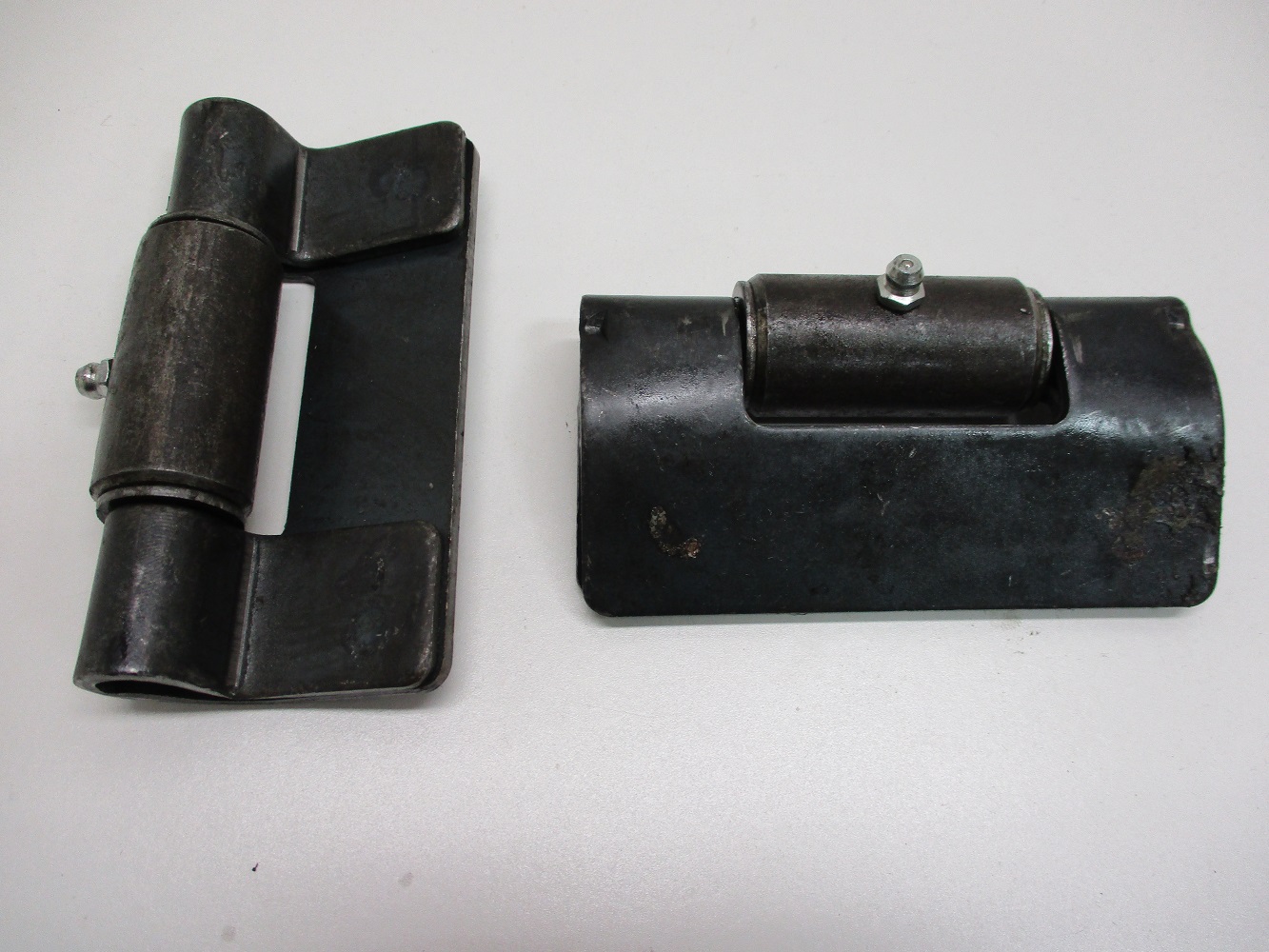 (2) 4.5" Steel Butterfly Weld On Hinges / Cargo Utility Trailer Ramp