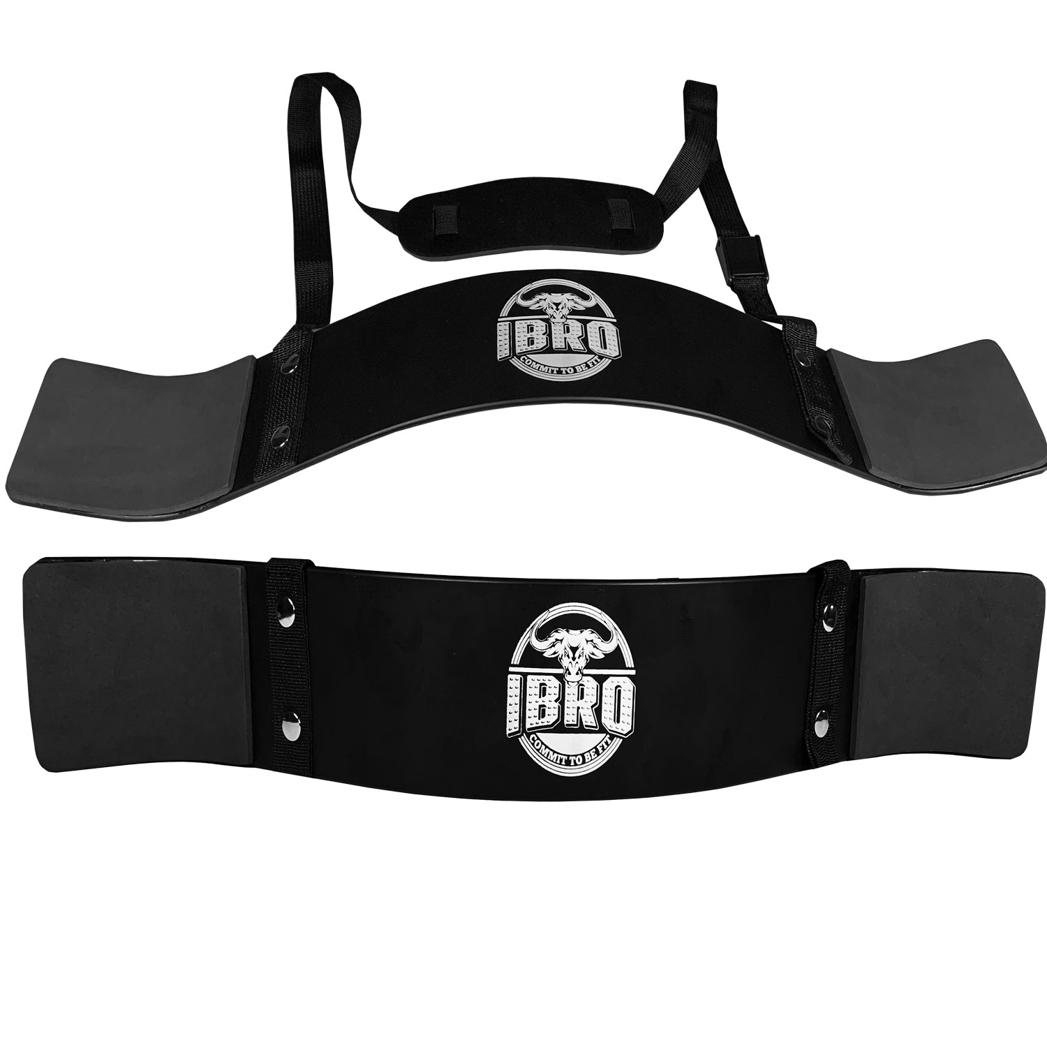 IBRO Curl Bar Arm Blaster for Biceps Triceps Forearms | Preacher Isolator Curls - Picture 11 of 34