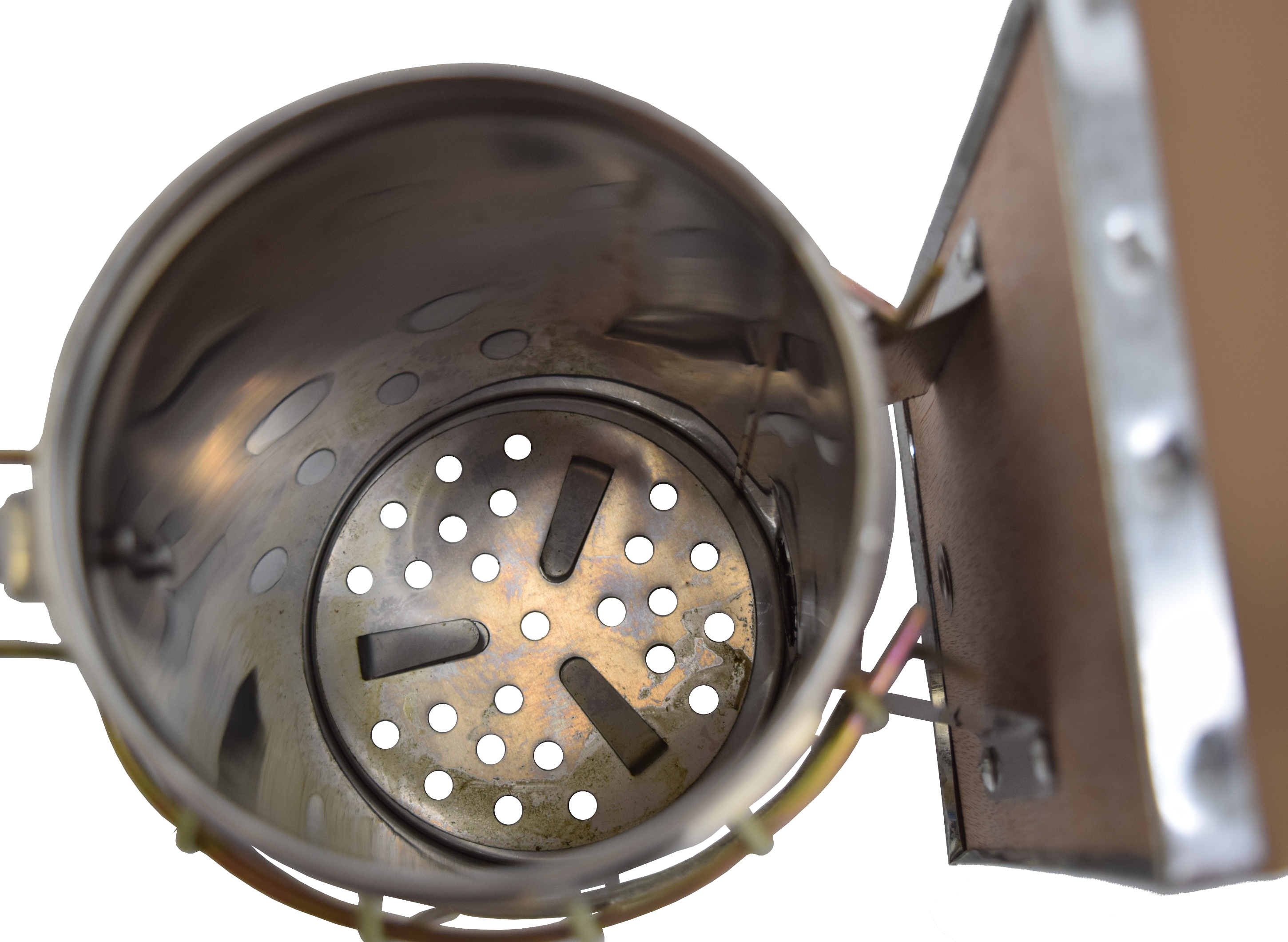 VIVO Bee Hive Smoker Stainless Steel w/Heat Shield Beekeeping Equipment