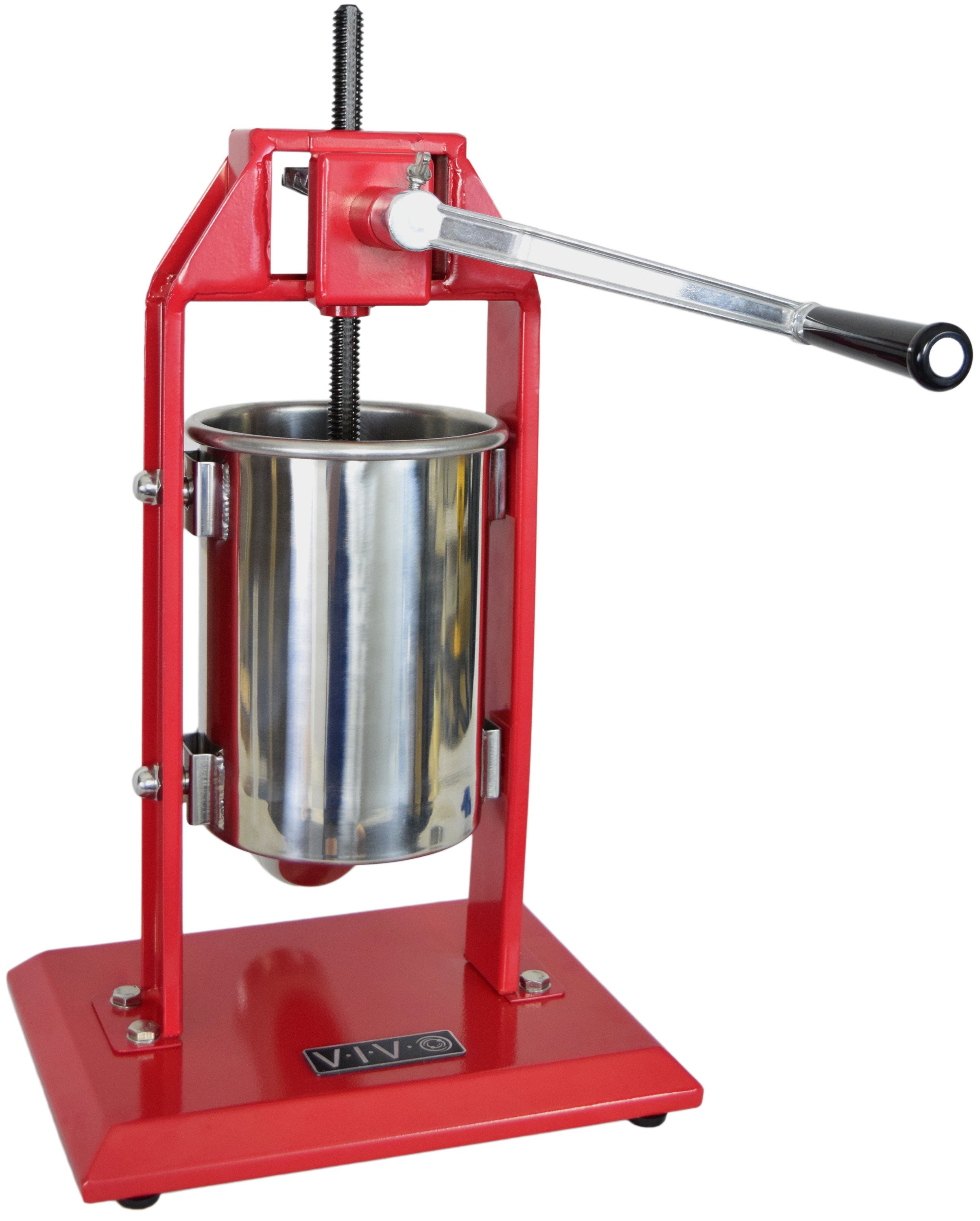 VIVO Sausage Stuffer Vertical Stainless Steel 3L/7LB 57 Pound Meat