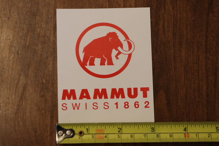 STICKER STICKER AUTOCOLLANT ADESIVI AUFKLEBER DECAL MAMMUT SPORTS MOUNTAIN