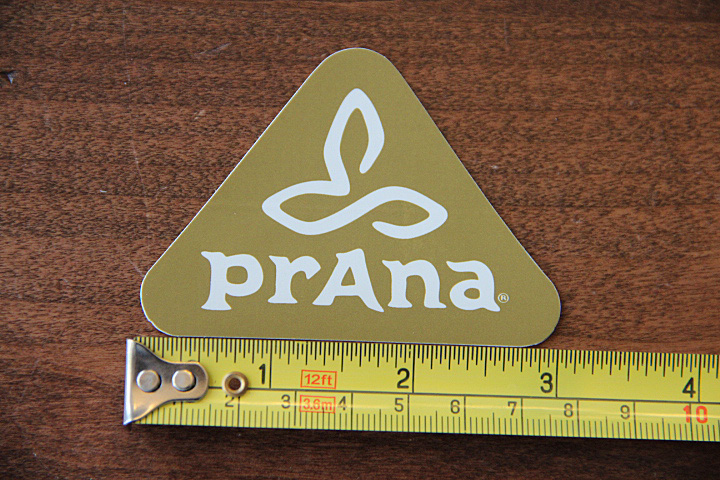 Adesivo Prana Arrampicata Yoga – Decalcomania Viaggio Per Abbigliamento E Borracce