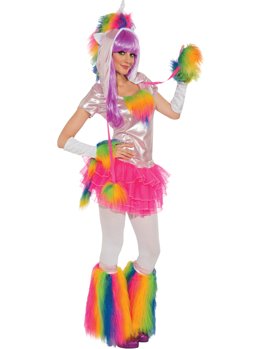 Women's Rainbow Unicorn Costume