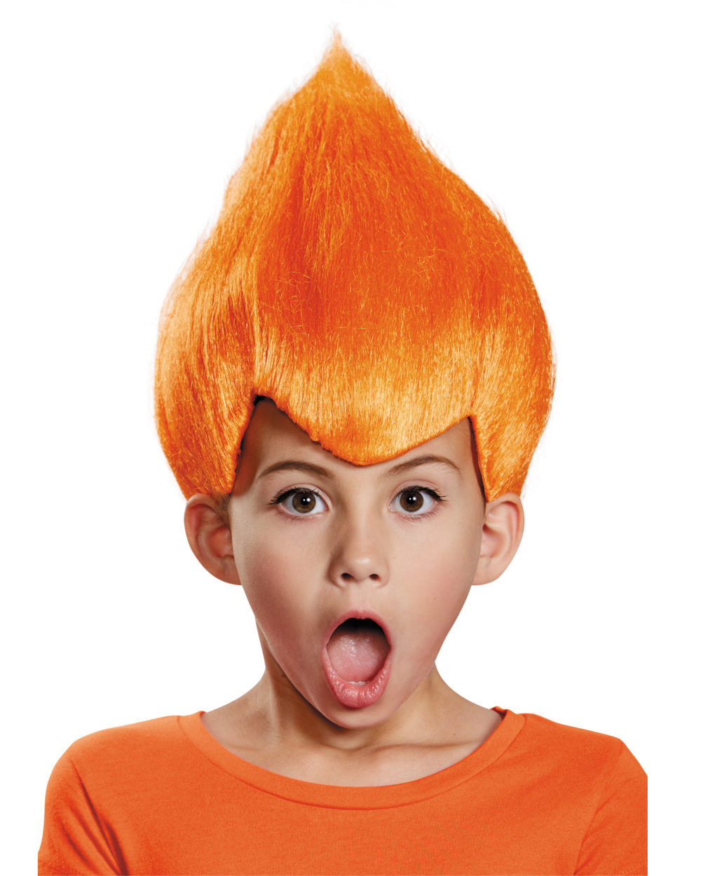 Kid's Suki Orange Wig