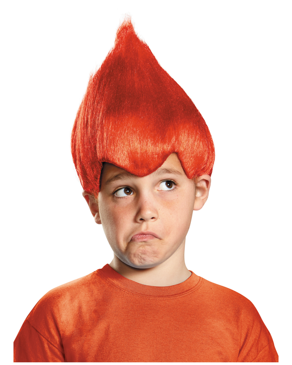 Kid's Anger Red Wig