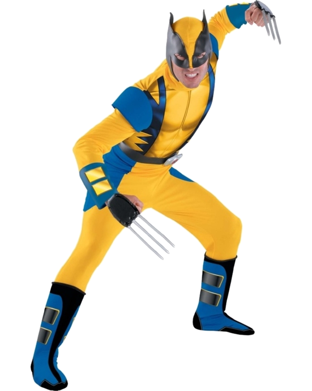 X-Men Wolverine Men's Costume With Claws