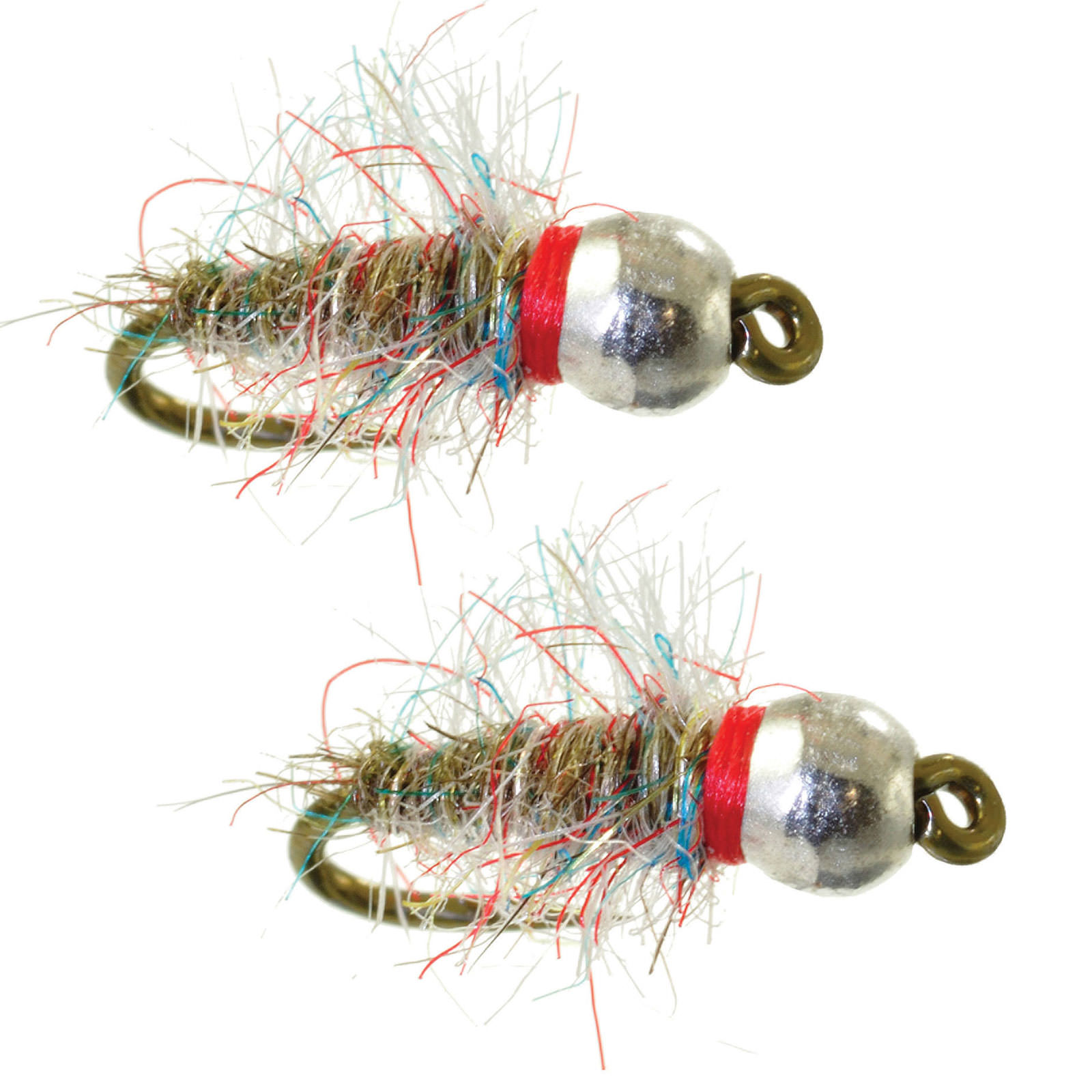 Double Bead Peacock Stonefly 6 Pack Size choice Trout Flies Fishing Flies