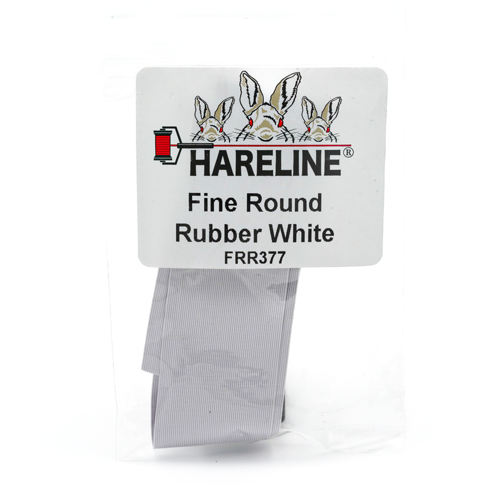 Hareline Fine Round Rubber