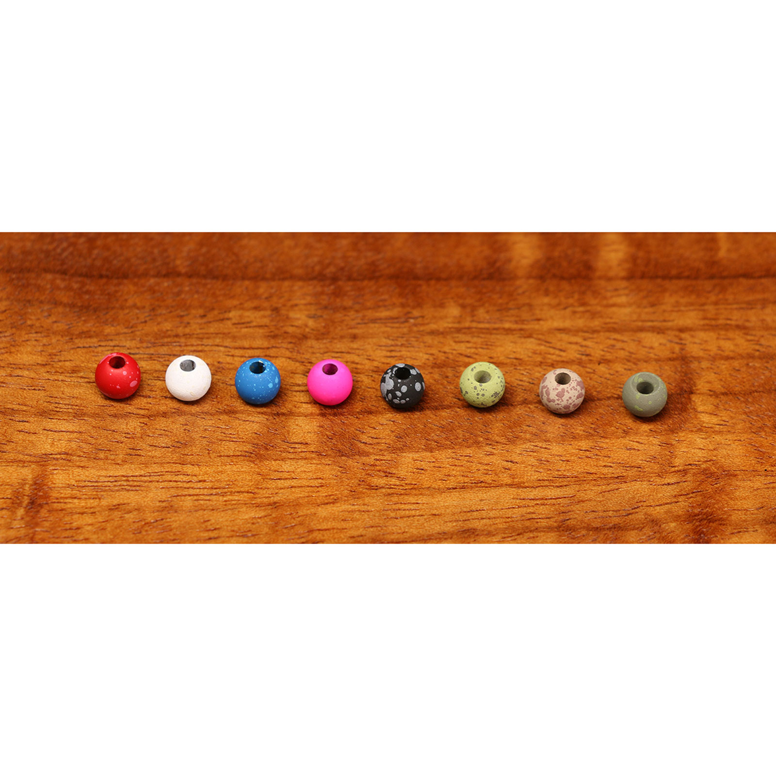 Hareline Mottled Tactical Slotted Tungsten Beads