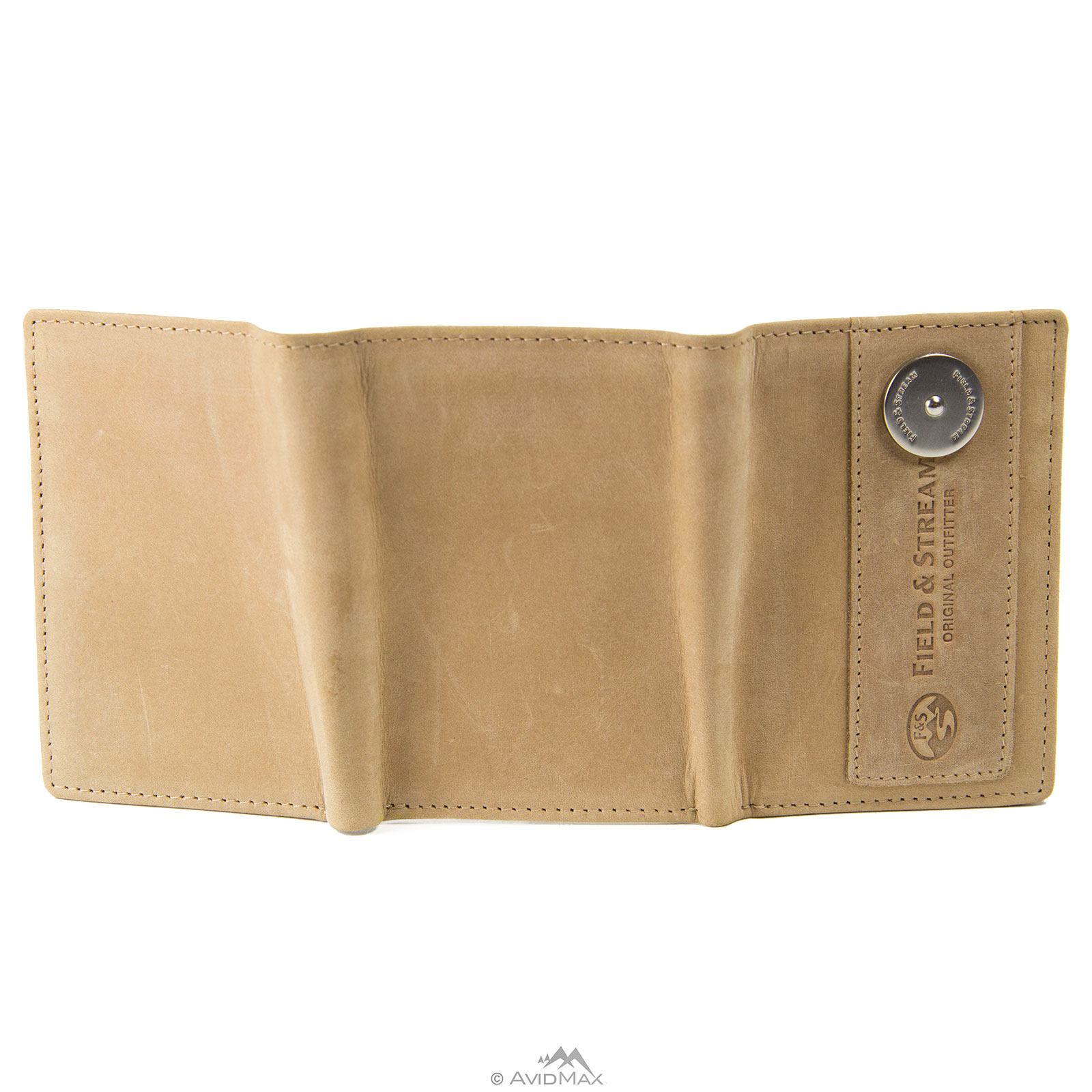 Field & Stream Ogden Leather ThreeFold Wallet AvidMax