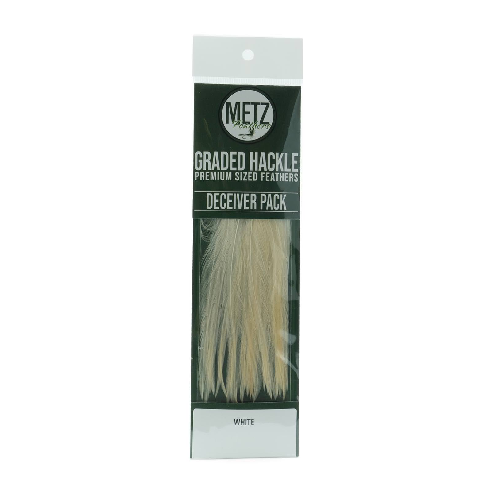 UMPQUA Metz Deceiver/Streamer Pack White Hackle (99250) for sale