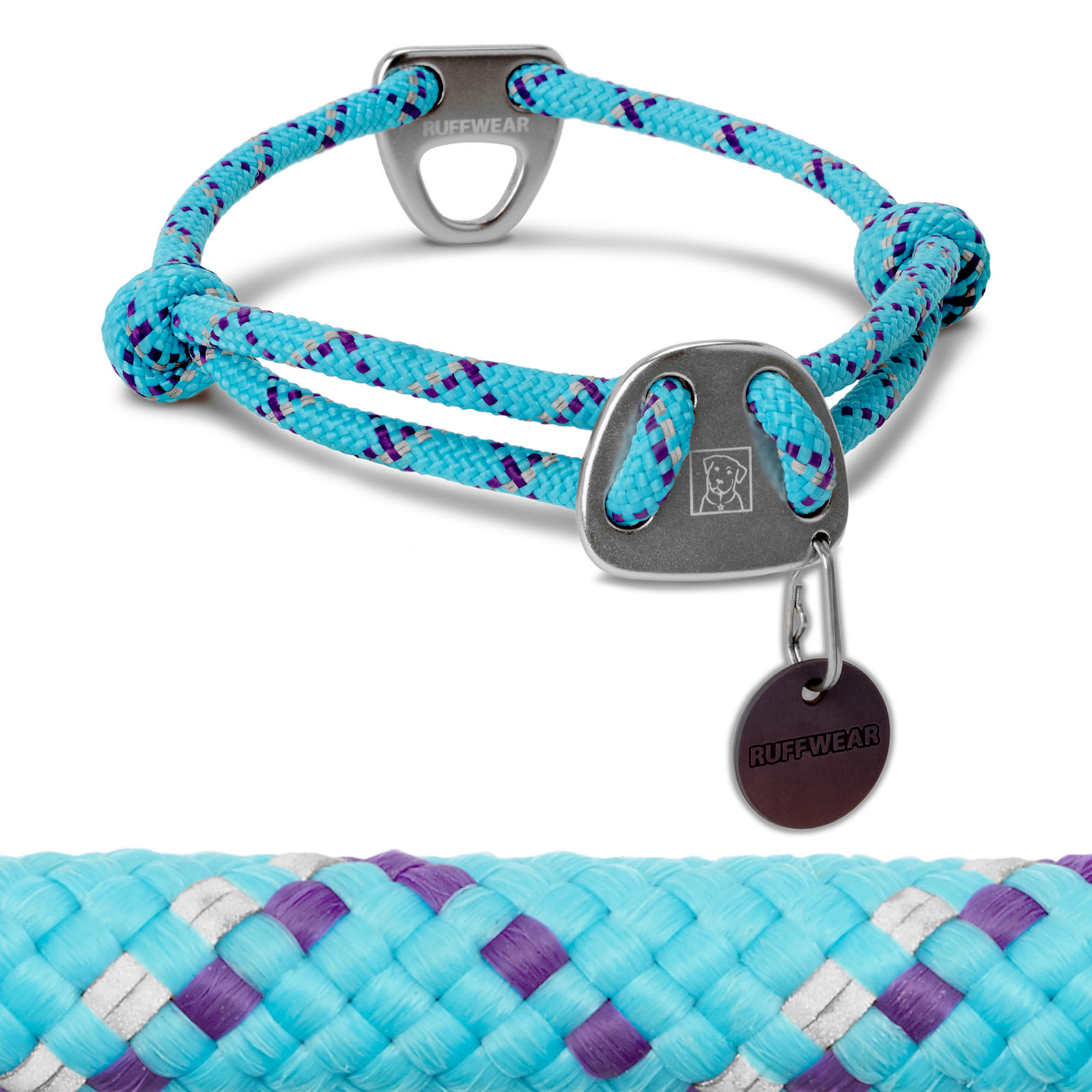 Ruffwear KnotACollar II Reflective Adjustable Dog Rope Collar Secure