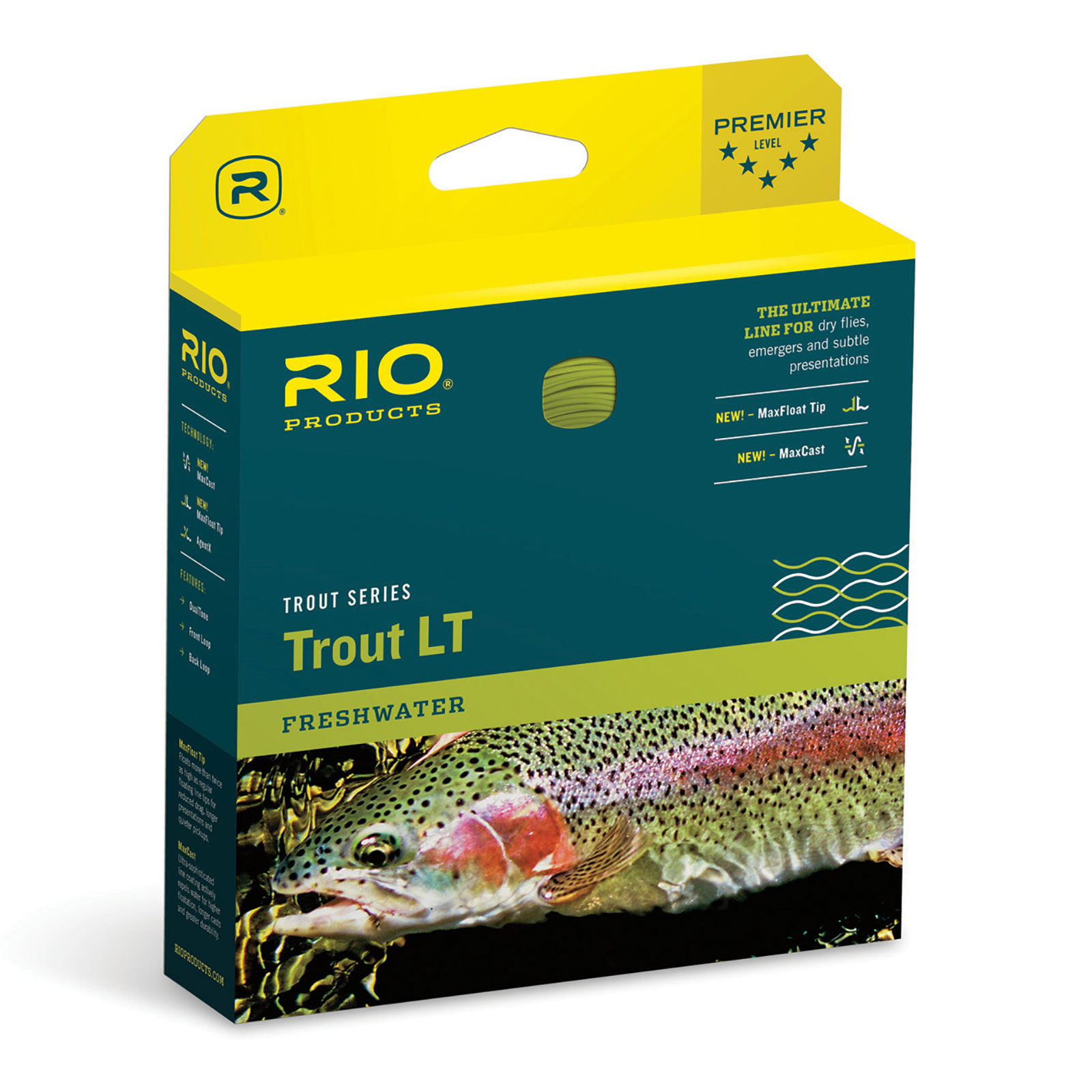 RIO Trout LT Floating Fly Fishing Lines Weight Forward & Double Taper