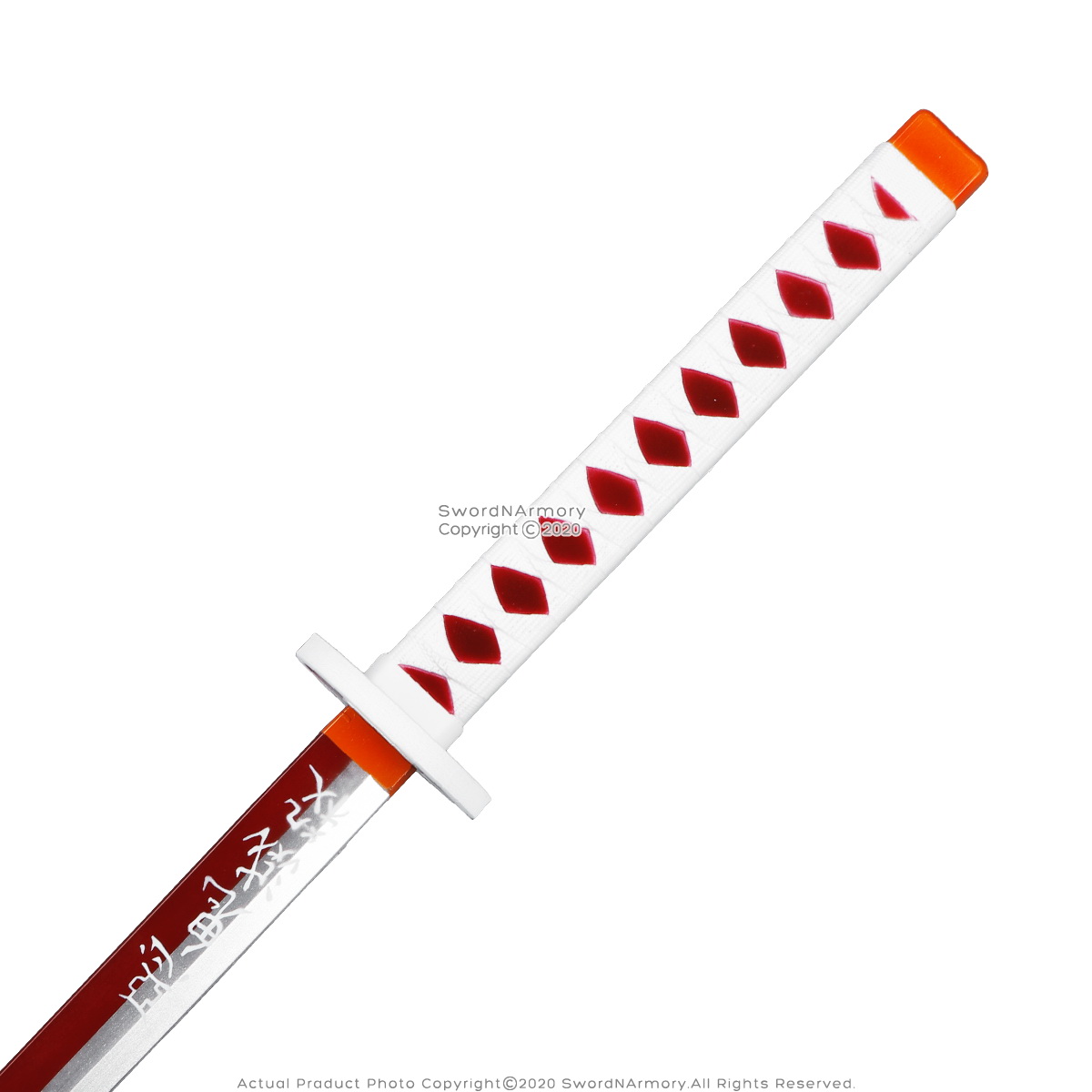 41/" Foam LARP Cosplay Anime Demon Inosuke Hashibira Sword w// Scabbard Costumes