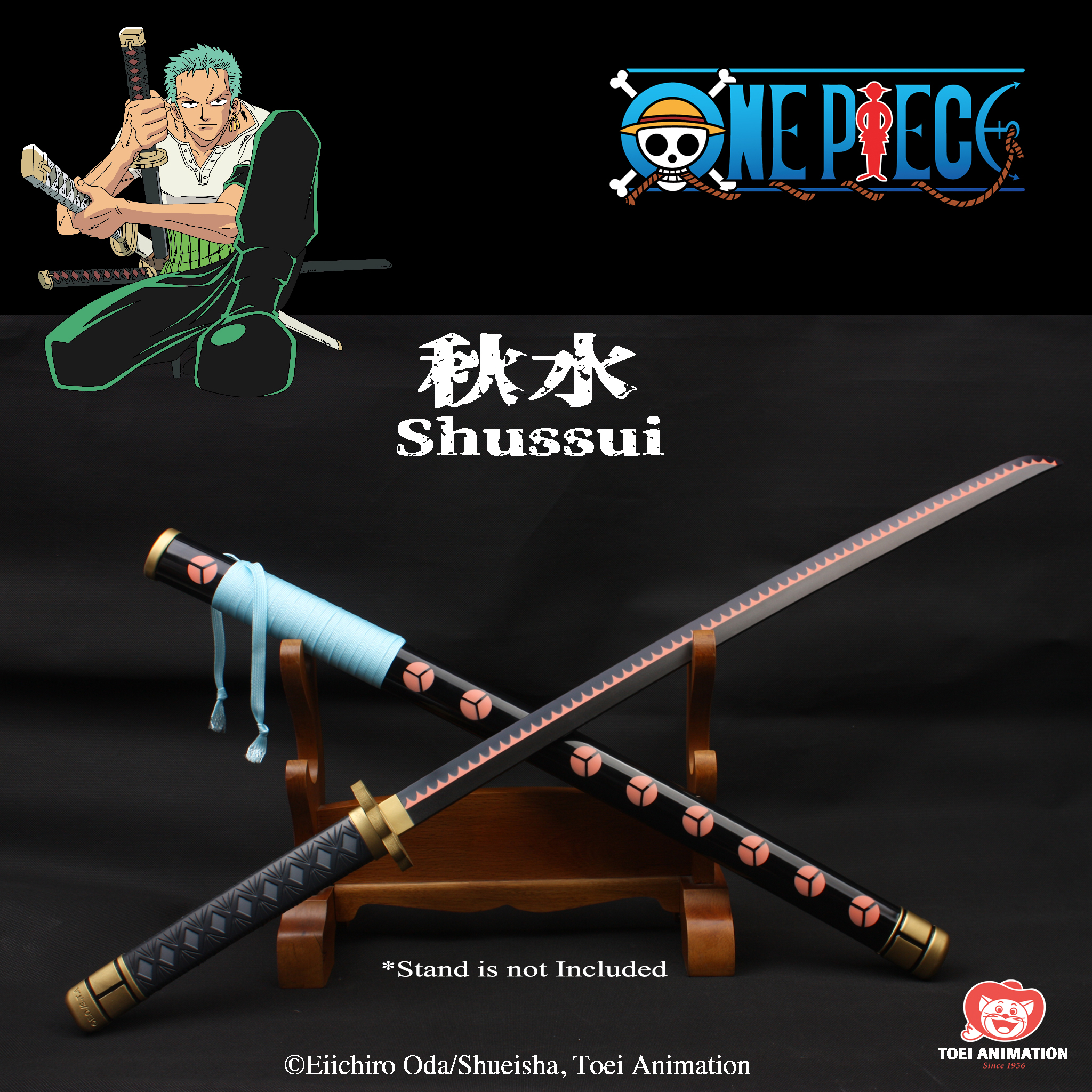 LICENCIA OFICIAL UNA PIEZA 41” Espuma Roronoa Zoro Katana Anime Espadas K Y W S T - Imagen 10 de 18