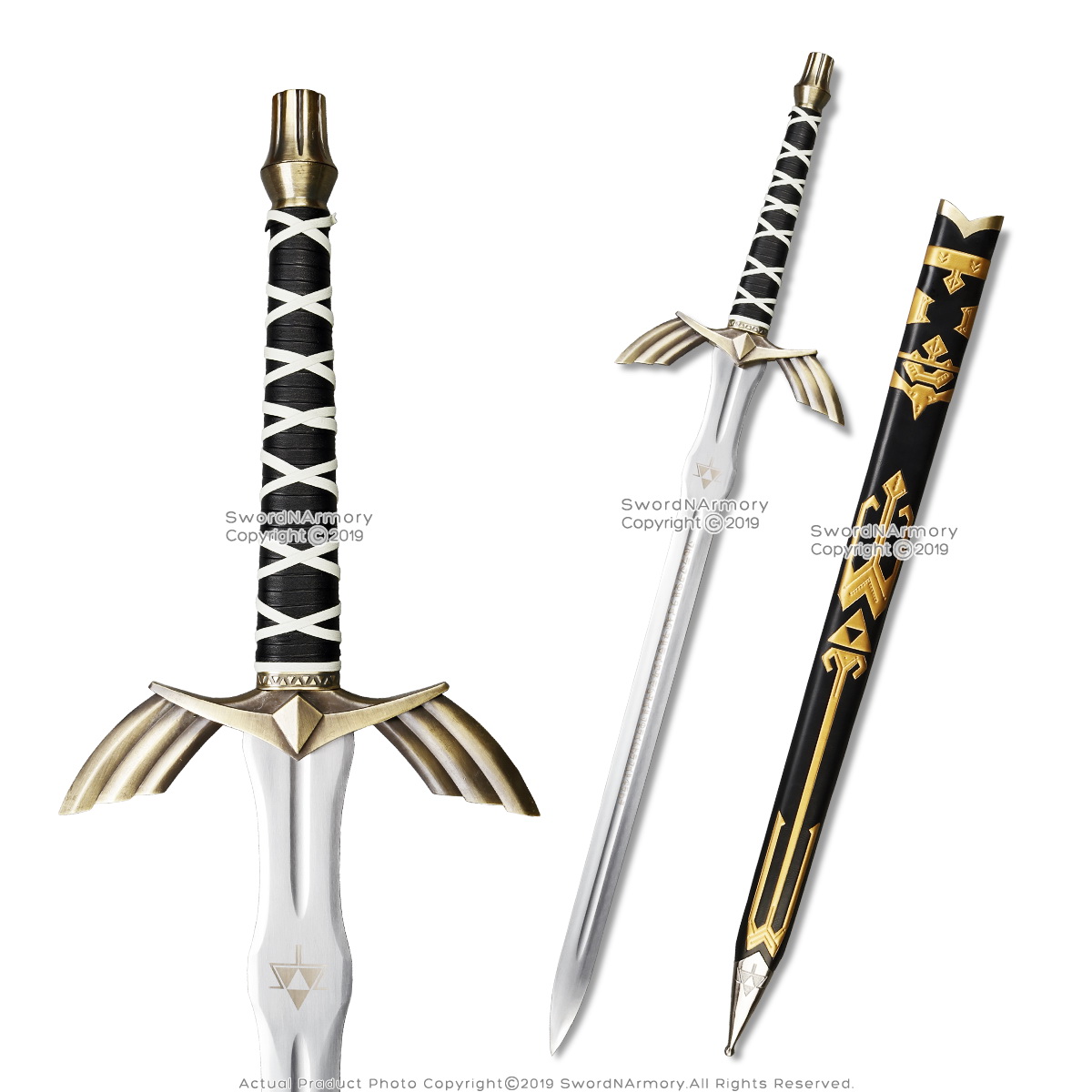 49.5&quot; Black Fantasy Zelda Master Sword Skyward Special