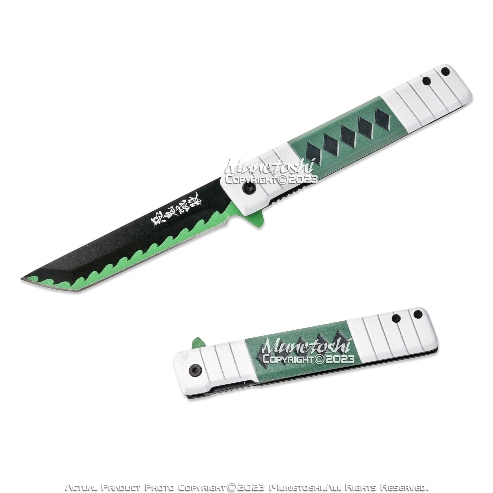 9” Demon Killer Anime Folding Pocket Knife Nine Styles | eBay