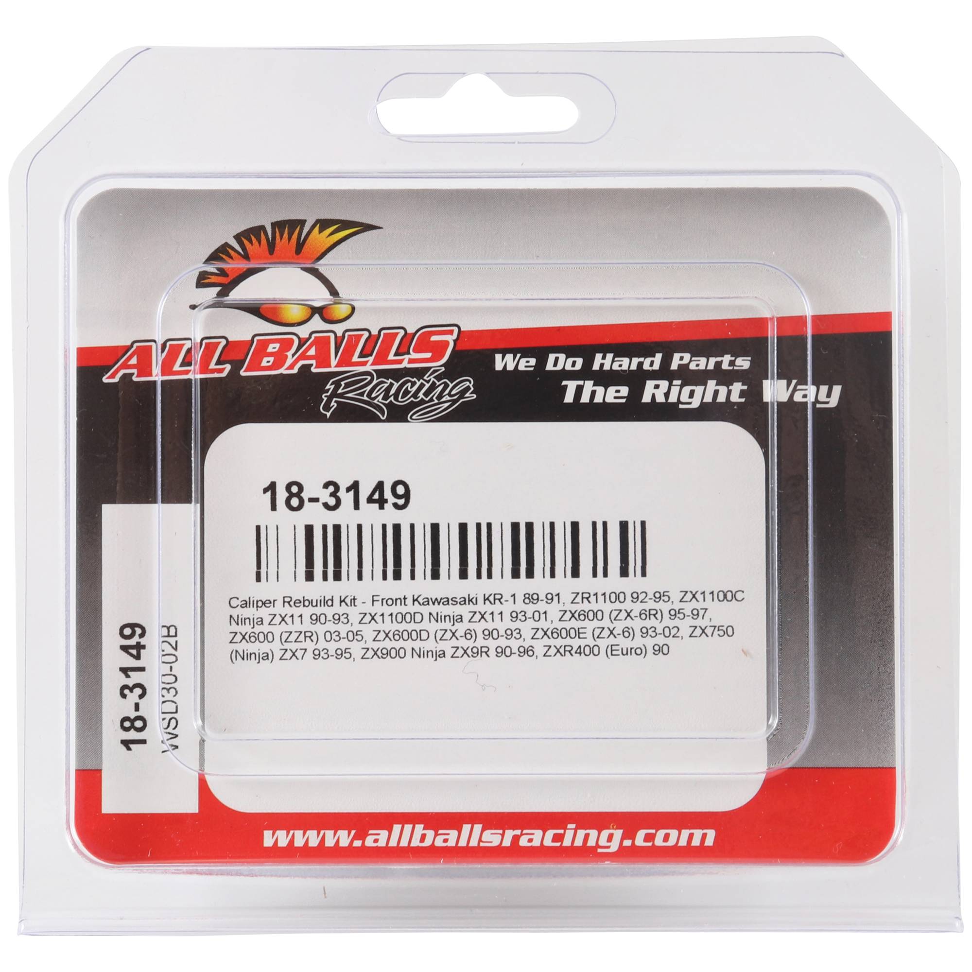 New All Balls Caliper Rebuild Kit 18-3149 for Kawasaki ZX 6 (ZX