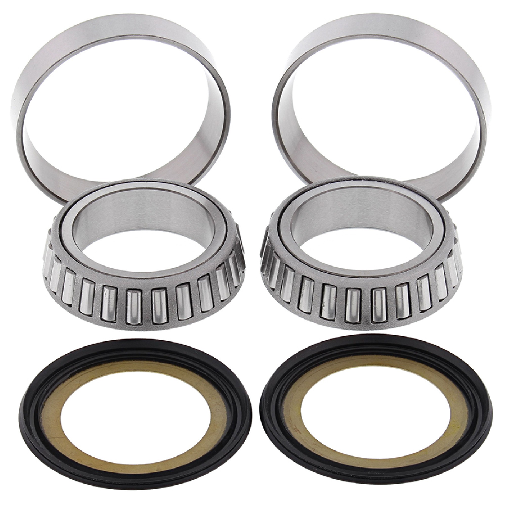 その他 268 All Balls Steering Stem Bearing Seal Kit for Kawasaki ZX750J