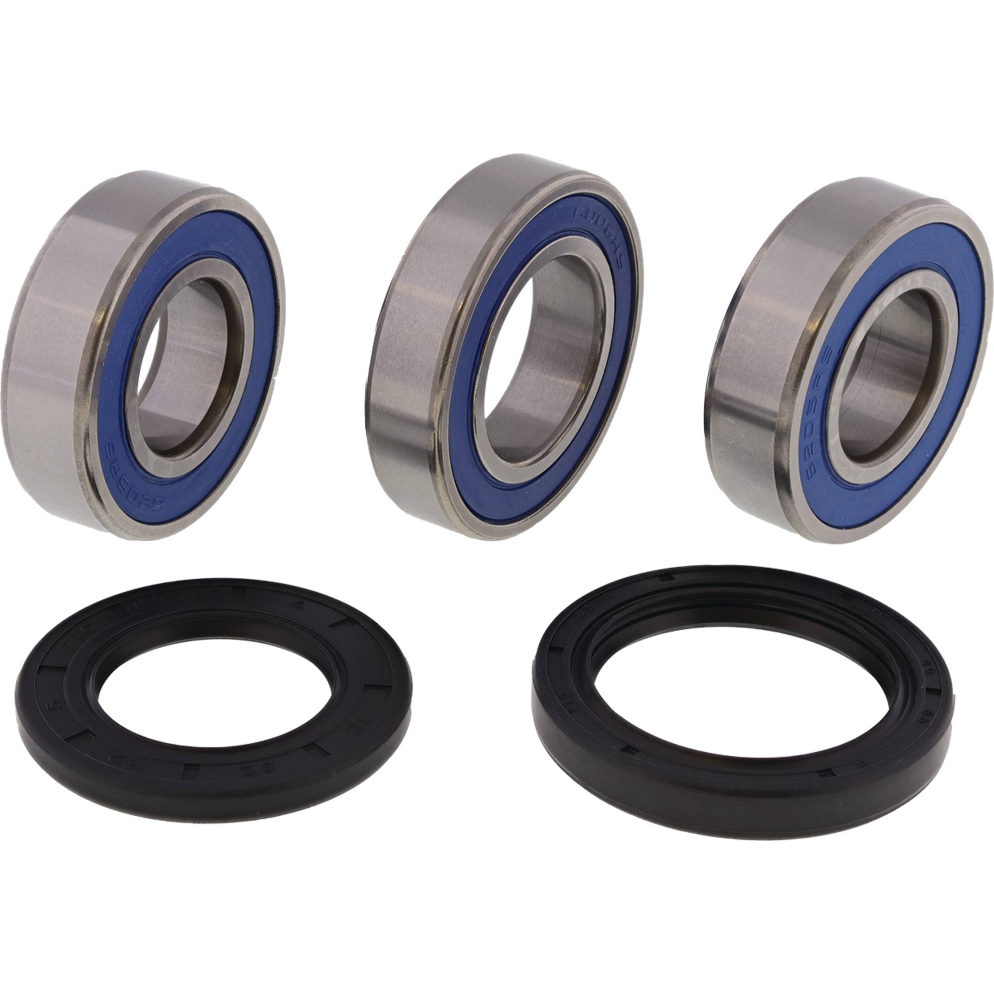 All Balls 25-1111 Rear Wheel Bearing Seal Kit for Kawasaki ZX600 (ZX6RR ...