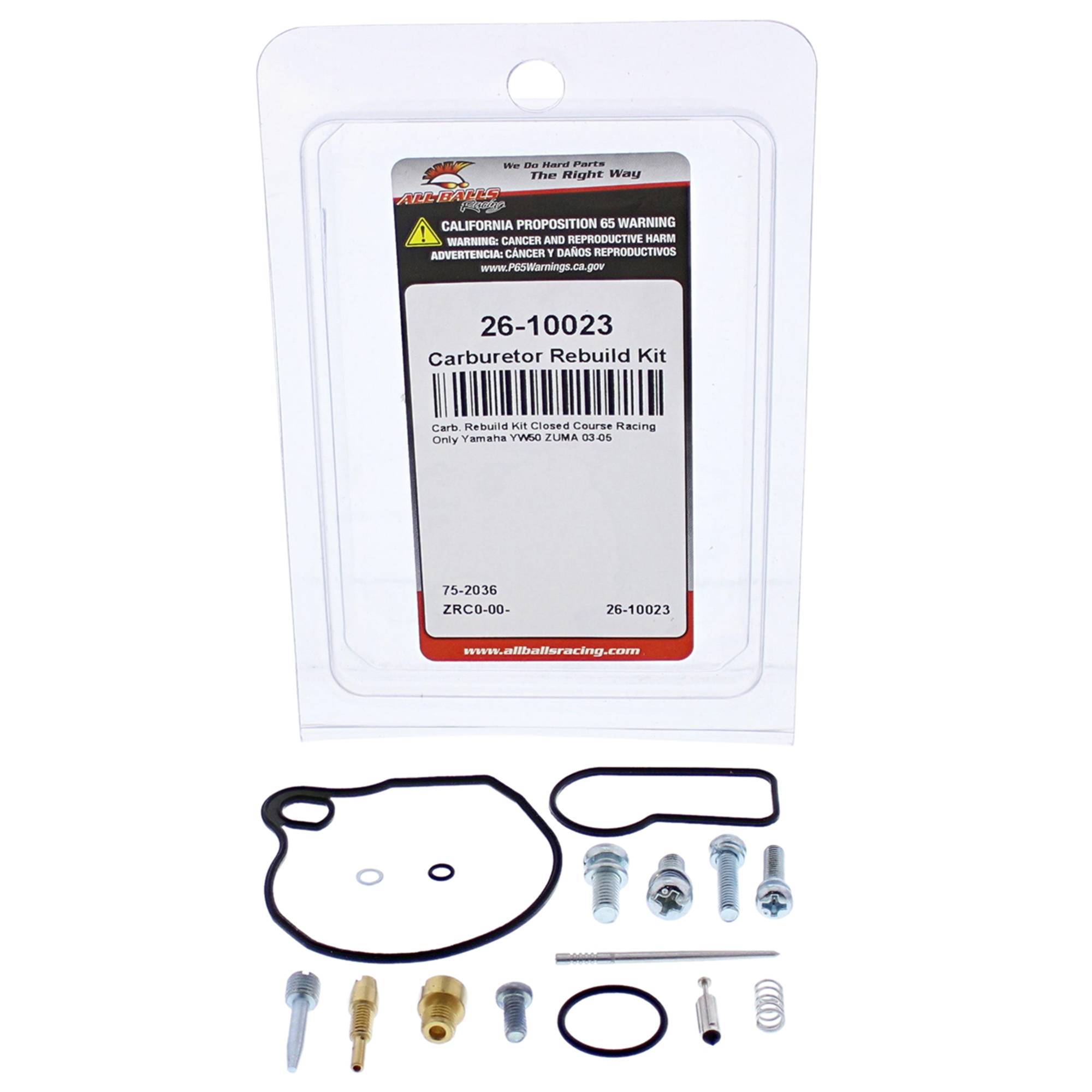 パーツ Yuhi Carburetor Rebuild Kit For Yamaha YW50 ZUMA 2003-2005; 26
