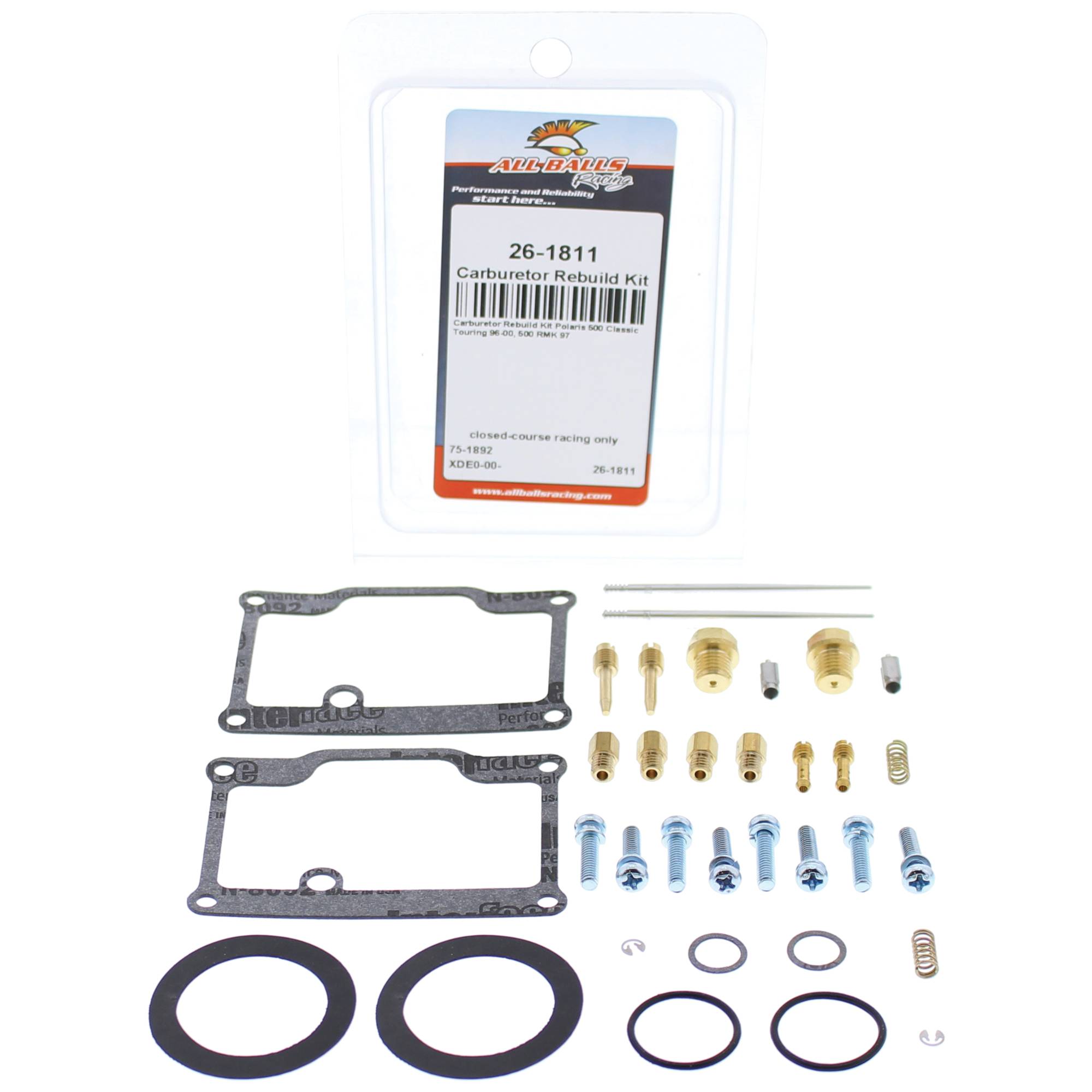 Full Carburetor Rebuild Kit For Polaris 600 XLT SP 96-98 XCR 95-96 XC 97 - View #7
