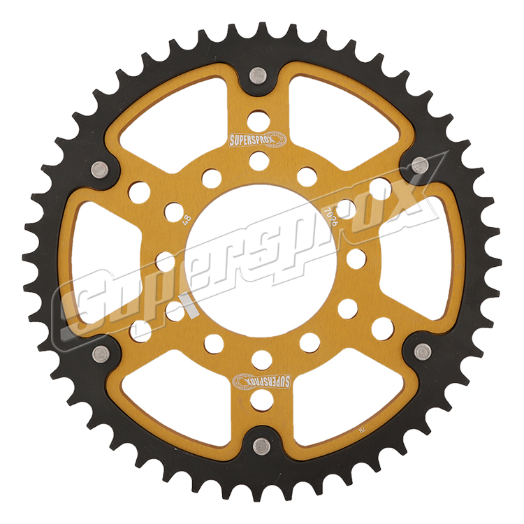 SuperSprox RST-1800-46-GLD Gold Stealth Sprocket