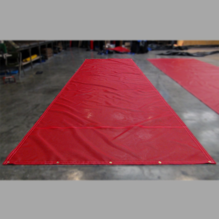 Custom Size Mesh Flip Tarp for Dump Truck Beds & Trailers Made in USA