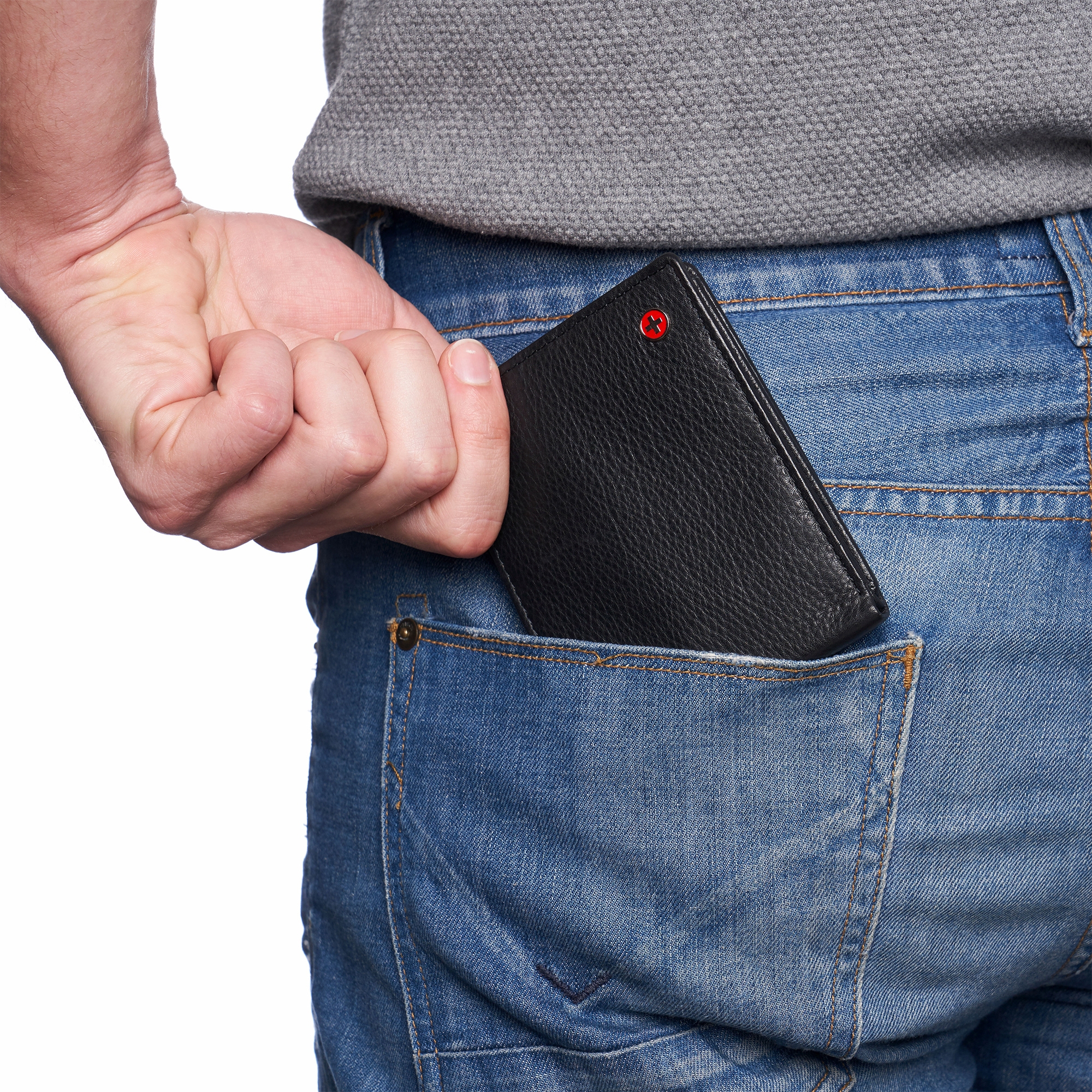 Alpine Swiss Mens Wallet for Men RFID Protected Leather Mens Wallet Spencer - Picture 16 of 73