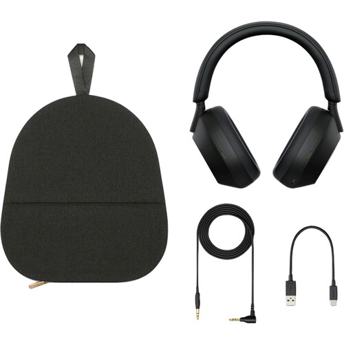 Sony WH-1000XM5/B Wireless Industry Leading Noise Canceling Bluetooth Headphones - Afbeelding 7 van 8
