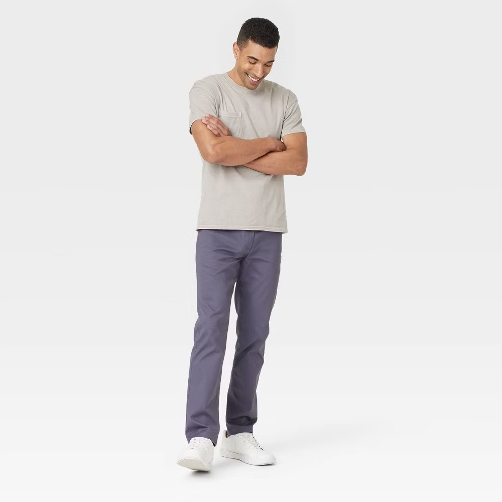 Men's Comfort Wear Slim Fit 5-Pocket Pants - Goodfellow & Co - - Picture 15 of 21