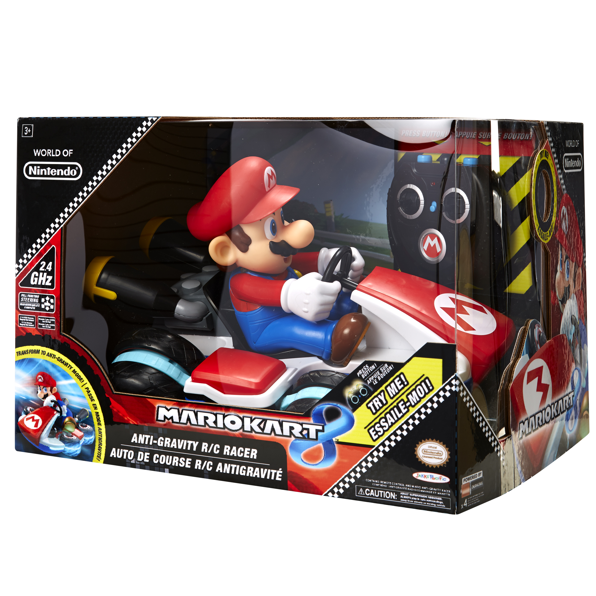Nintendo Super Mario Anti Gravity Extra Large RC Racer Remote