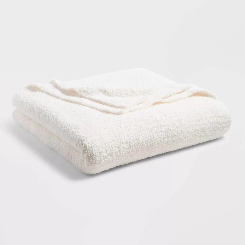 Cozy Chenille Bed Blanket - Threshold
