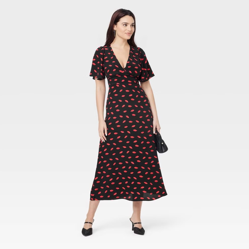 Women's Short Sleeve Maxi Sundress - A New Day - Picture 12 of 14