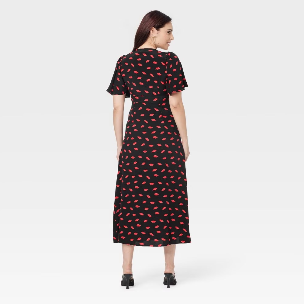Women's Short Sleeve Maxi Sundress - A New Day - Picture 13 of 14