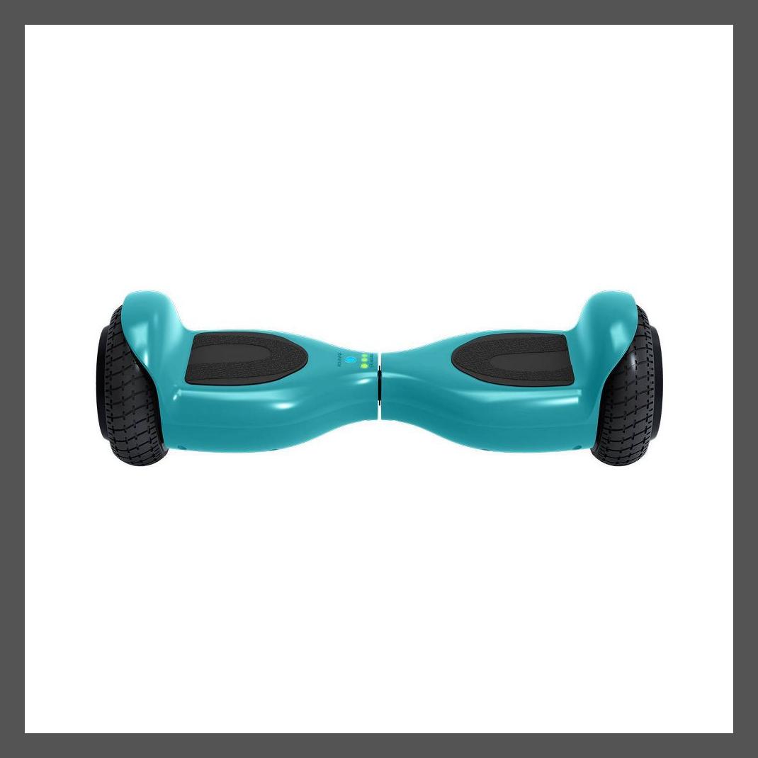Jetson Kids Hoverboard Light-Up Wheels Teal Dash Beginner-Friendly